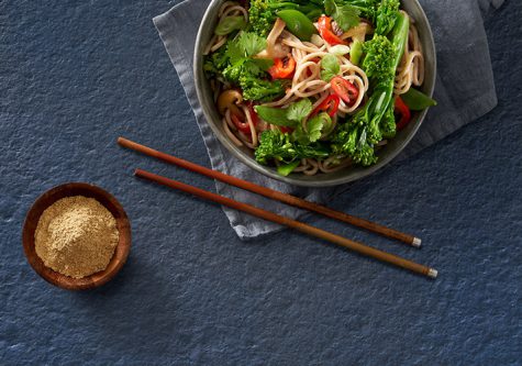 Noodles with WBP ingredient