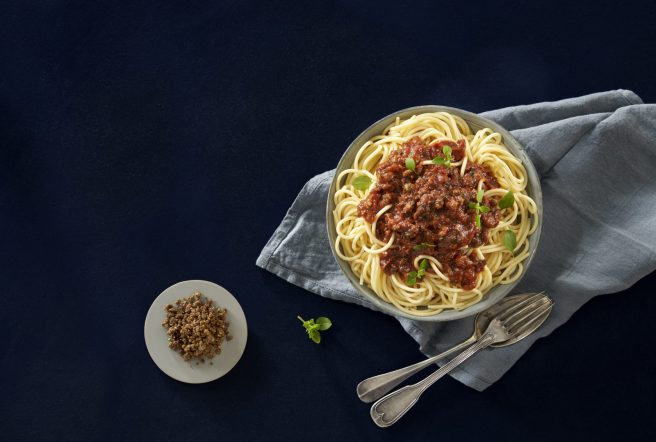 Pasta with mince TIP ingredien