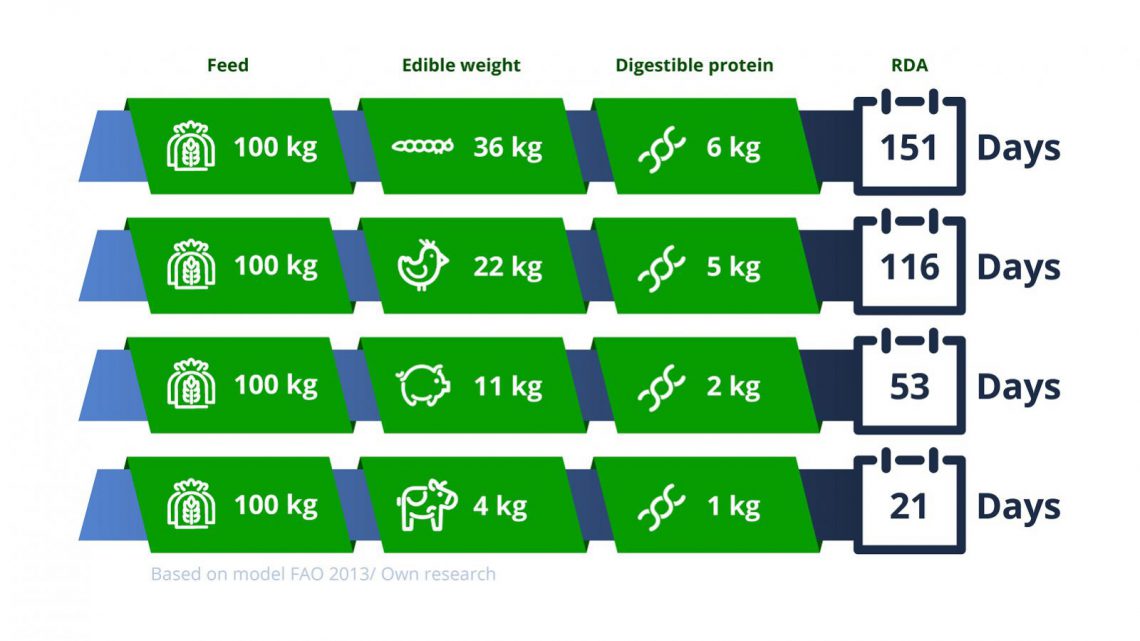 Figure: AdalbaPro products efficiently support daily requirement for protein